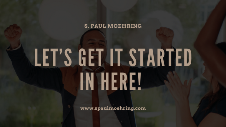 Read more about the article Let’s Get it Started…In Here!